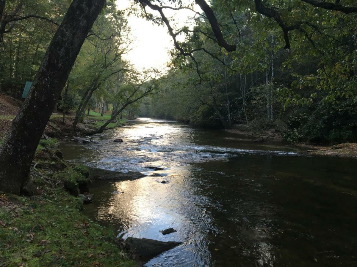 Little River Cabin Sparta Bagian luar foto
