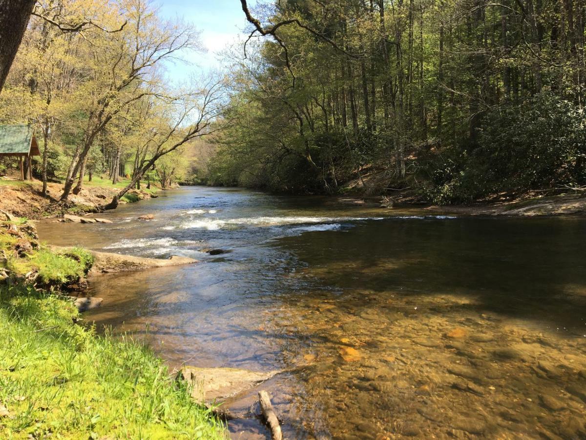 Little River Cabin Sparta Bagian luar foto